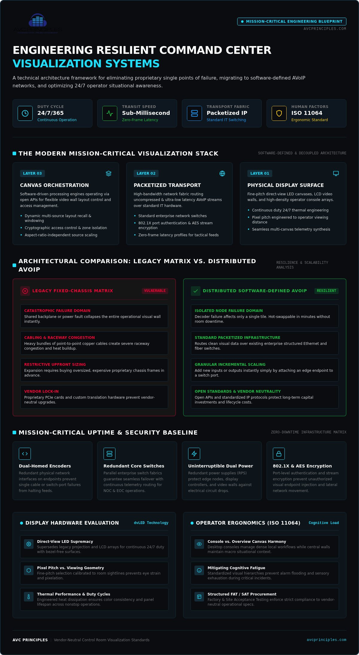 Command Center Visualization Systems: Architecture and Engineering Trends for 2026